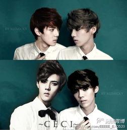 exo鹿晗照片,光影流转中的青春魅力